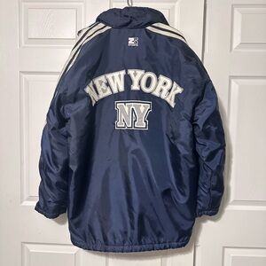 Men's Navy Blue New York Jacket